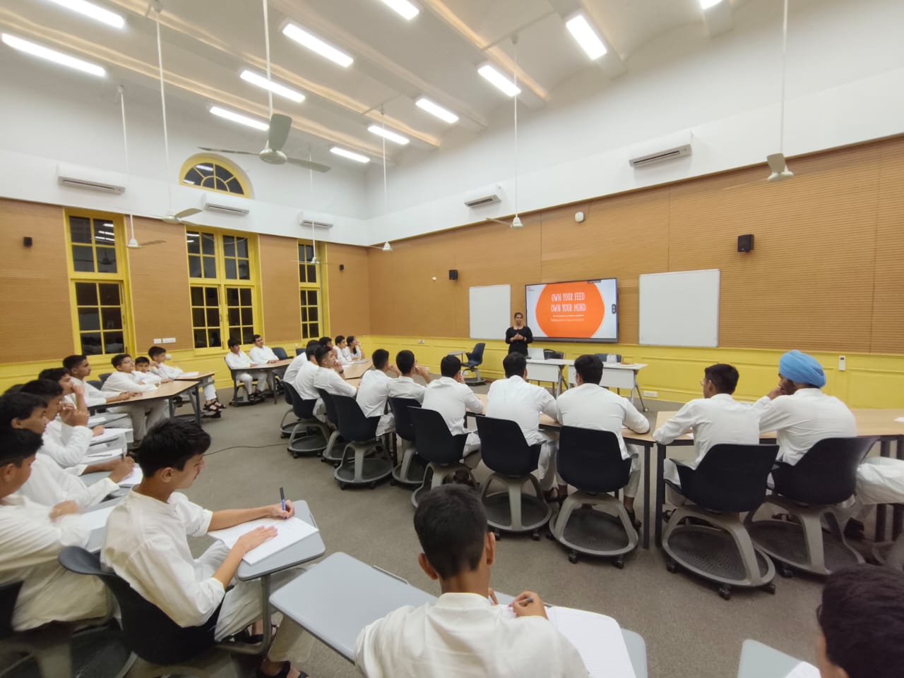 Digital Wellbeing & Cybersafety Workshop- The Doon School