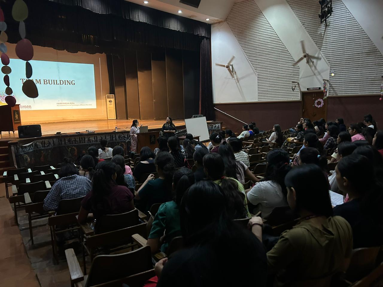Lady Shri Ram College Workshop - eMbrace